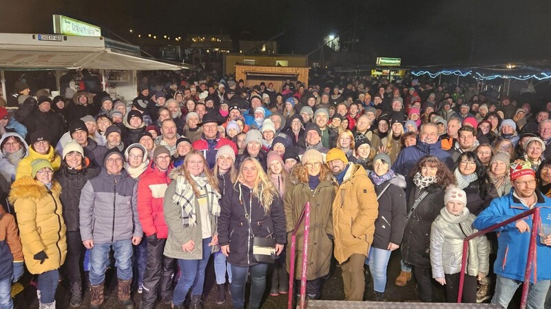 Unzählige Besucher genossen auch in diesem Jahr das Party-Spektakel "Dance an Snow" am Hohenbogen.