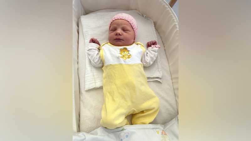 Die kleine Luisa kam am 1. Januar 2024 um 17.10 Uhr zur Welt.