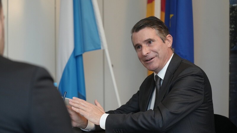 Eric Beißwenger will als Europaminister kraftvoll bayerische Interessen vertreten.