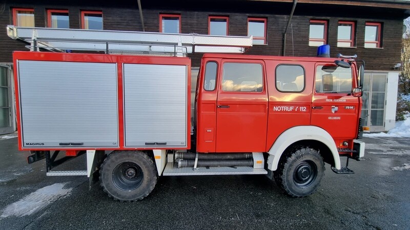 Das Feuerwehrfahrzeug war bis vergangenes Jahr im Einsatz.