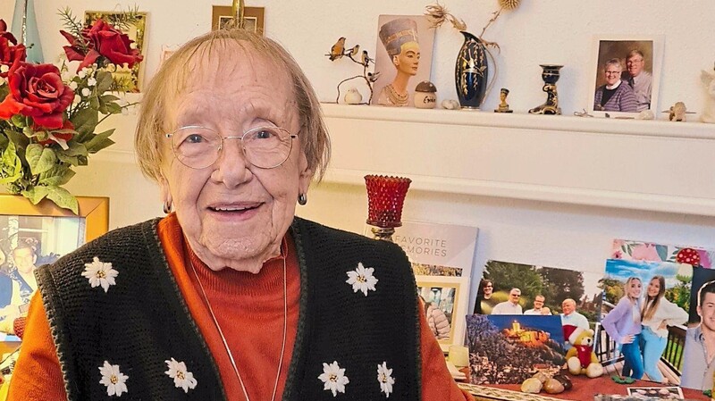 Sie ist fit, humorvoll und sprüht vor positiver Energie: Erika Krüger ist mit 102 Jahren längst nicht müde vom Leben.