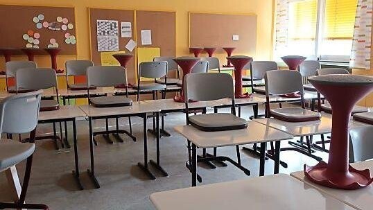 Die Klassenzimmer bleiben am Mittwoch leer.