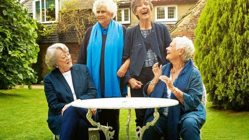 Viel Würde und Spaß (von links:) Maggie Smith, Joan Plowright, Eileen Atkins und Judi Dench