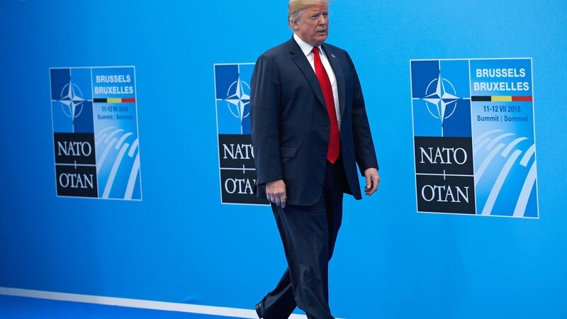 Donald Trump drohte während seiner ersten Amtszeit damit, der Nato-Bündnisverpflichtung nicht nachzukommen und die Europäer nicht zu unterstützen.