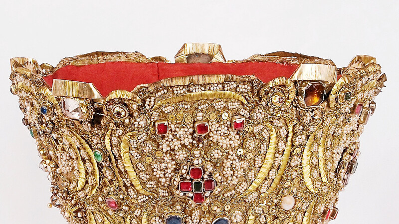 In dieser Krone könnten Preziosen, also Schmucksteine, von Prinzessin Hedwig verarbeitet worden sein.
