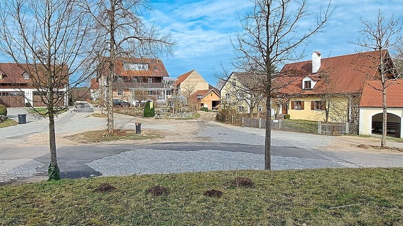 Der Dorfplatz in Neukirchen und die umliegenden Straßen werden komplett saniert.