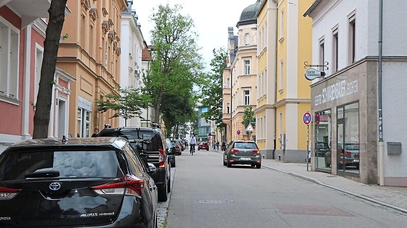 Hier in der Hemauerstraße wird ab Ende Juli der Fahrradverkehr Vorrang haben.