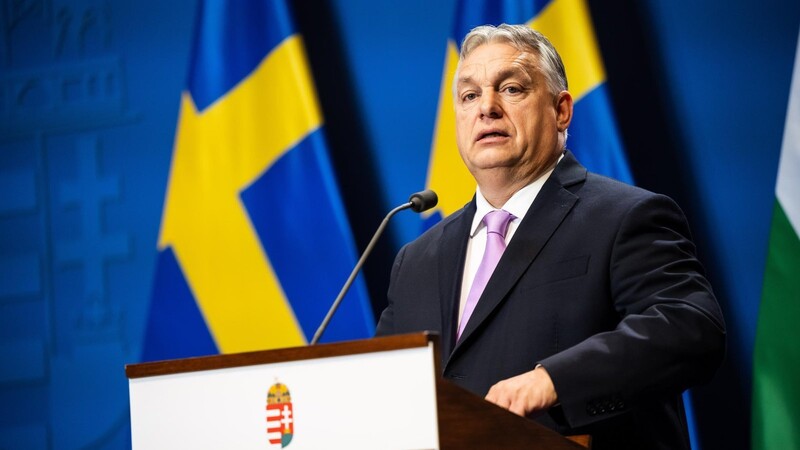 Der ungarische Ministerpräsident Viktor Orbàn stimmt dem Nato-Beitritt Schwedens zu.