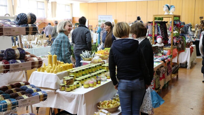 2017 war der letzte Handwerkermarkt in Blaibach. Künftig soll zweimal jährlich ein Markt stattfinden. (Archivfoto)
