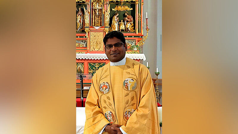 Pater Joseph Santhappan (MSFS) freut sich auf seine neue Aufgabe.