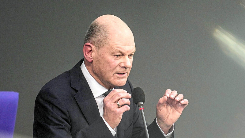 Kanzler Olaf Scholz will "den Stier bei den Hörnern packen".