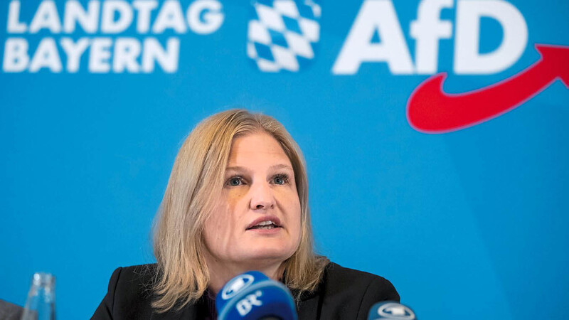 Katrin Ebner-Steiner ist Fraktionschefin der AfD im Landtag. Auch die Fraktion soll rechtsextreme Mitarbeiter beschäftigen.