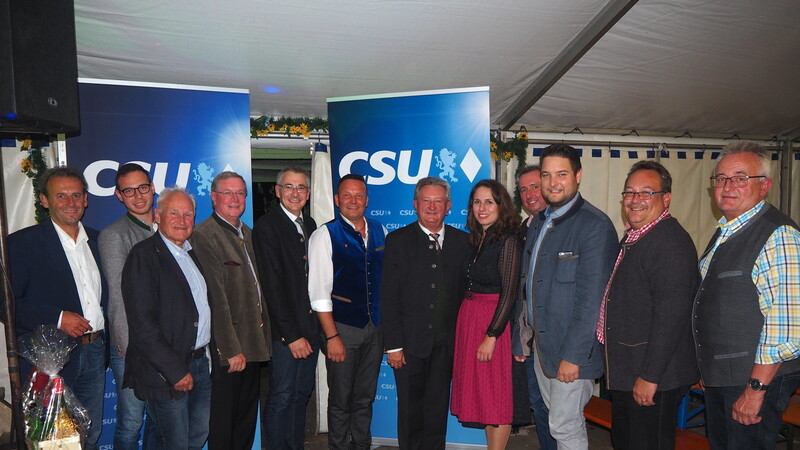 Die CSU-Mannschaft war stark vertreten.