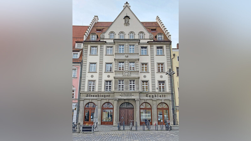 Das Verlagsgebäude in Straubing am Ludwigsplatz ist ein Haus mit vielen Facetten.