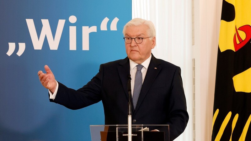 Bundespräsident Frank-Walter Steinmeier beschwört in einem kleinen Buch das "Wir" in Deutschland.