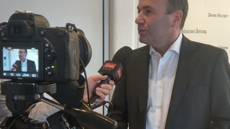 EVP-Spitzenkandidat Manfred Weber im Interview mit idowa.