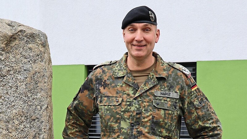 Axel Hardt ist der neue Kommandeur der Panzerbrigade 12 mit Sitz in Cham. Er ist ein Verfechter einer Pflichtzeit.