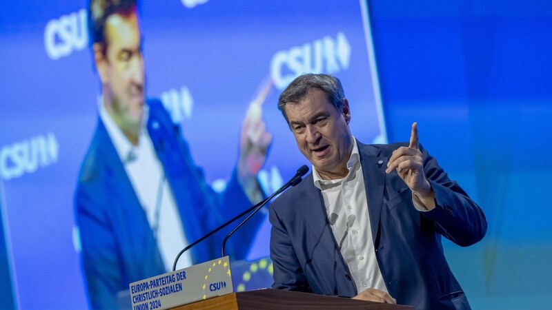 Für CSU-Parteichef Markus Söder geht es um mehr als die künftige Europapolitik.