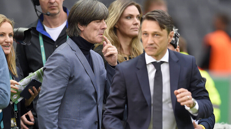 Man kennt sich: Joachim Löw (li.) und Bayern-Trainer Niko Kovac.