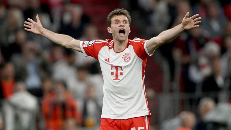 Thomas Müller stand gegen Real Madrid in der Startelf, zum vierten Mal erst in der laufenden Champions-League-Spielzeit.