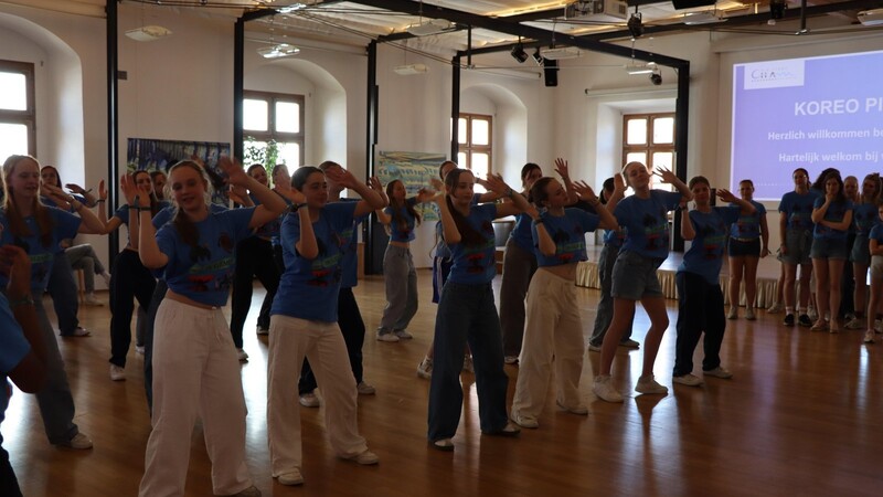 Die belgischen Mädels und Jungs des Tanzvereins Koreo Piko überzeugen mit ihren Auftritten.
