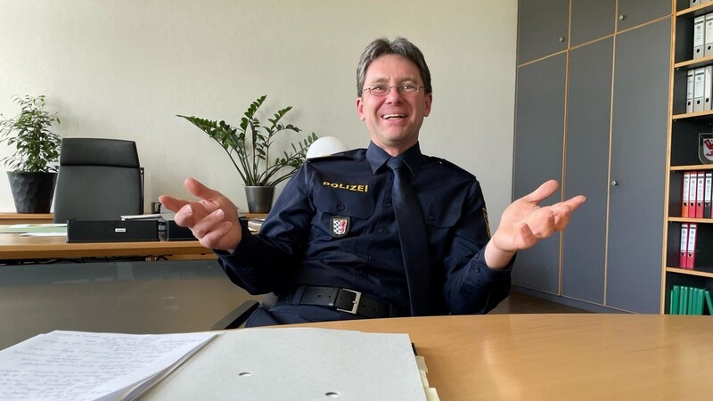 Roland Kerscher ist seit dem 1. Februar der neue niederbayerische Polizeipräsident.