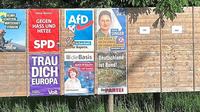 Seit mehr als zwei Wochen gibt es in Moosburg im Stadtgebiet wieder Wahlplakate zu sehen. Insgesamt dürfen die Wähler aus 34 Parteien und Gruppierungen auswählen, dafür stehen 10 Wahllokale zur Verfügung.