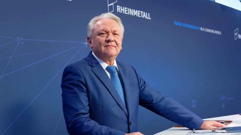 Armin Papperger ist Vorstandsvorsitzender der Rheinmetall AG.