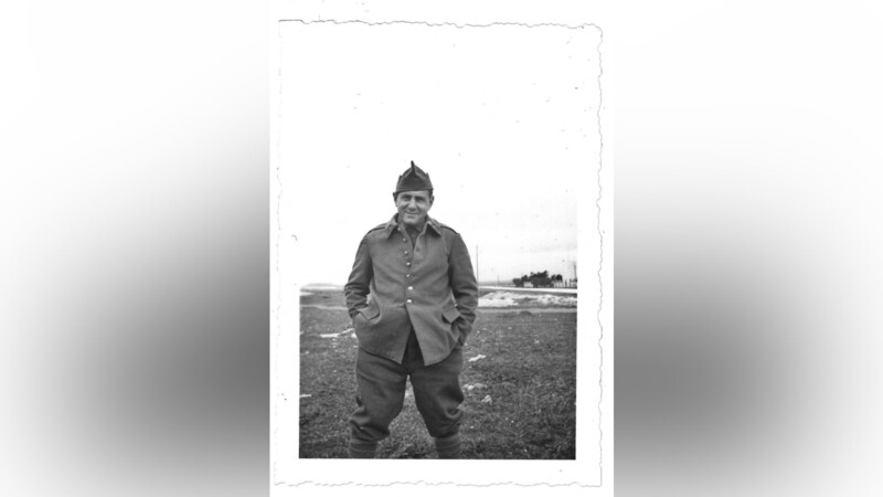 Willy Bernheim in der Uniform der französischen Armee, der er ab Ende 1942 angehörte.