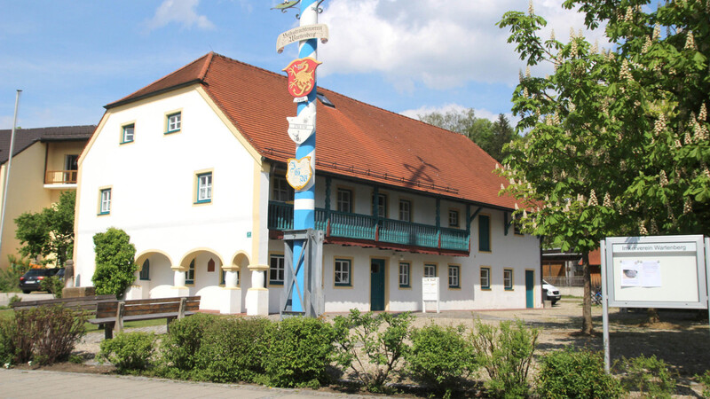Das Bürgerhaus in Wartenberg ist ein echtes Schmuckstück des Ortes.