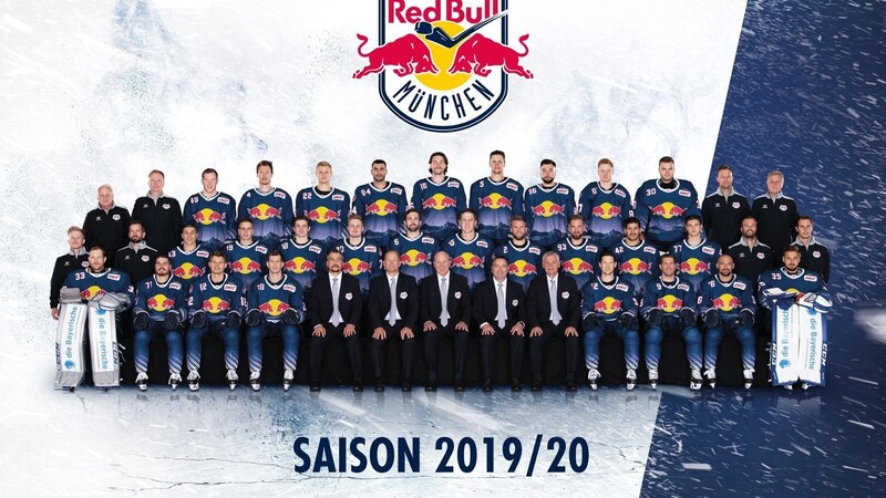 Das Team des EHC Red Bull München in der Saison 2019/20