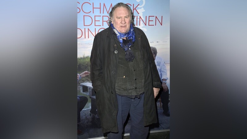 Gérard Depardieu vor wenigen Tagen bei der Premiere von "Der Geschmack der kleinen Dinge" im Cinema Paris in Berlin.