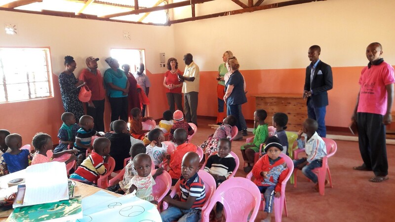 Das Geld der Vereine fließt beispielsweise in den Bau von Kindergärten wie hier in Ukunda.