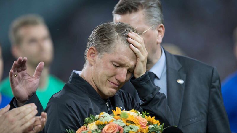Bittere Tränen beim Abschied von der Nationalmannschaft.