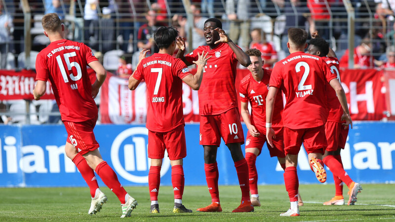 Spielen kommende Saison in der Dritten Liga: Die Amateure des FC Bayern.