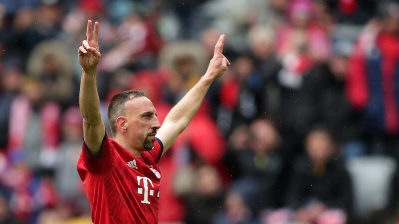 Publikumsliebling beim FC Bayern: Franck Ribéry.