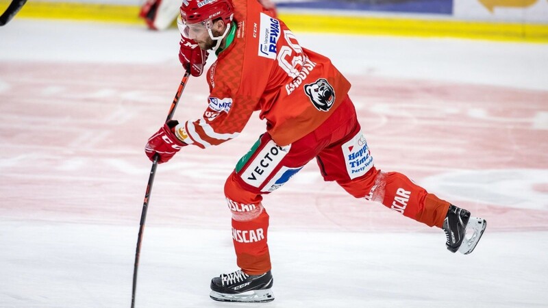 Mit seinem Doppelpack verhalf Nikola Gajovsky den Eisbären Regensburg zum Einzug in das Playoff-Halbfinale.