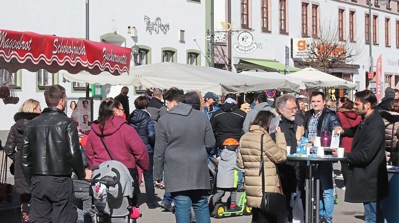 Viele Besucher kamen zum Fastenmarkt.