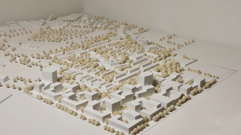 So sieht der Entwurf von Palais Mai Architekten für die Erweiterung von Ludwigsfeld aus. Bis zu 2.000 Wohnungen sollen entstehen.