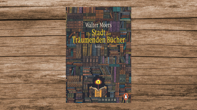 "Die Stadt der träumenden Bücher" von Walter Moers, 464 Seiten, erschienen im Penguin-Verlag/Randomhouse.