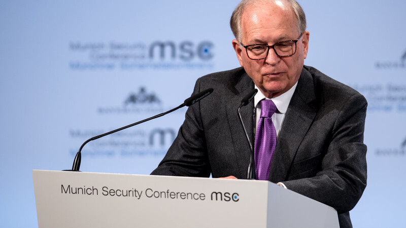 Wolfgang Ischinger ist Vorsitzender der Münchner Sicherheitskonferenz, die von Freitag bis Sonntag stattfindet.