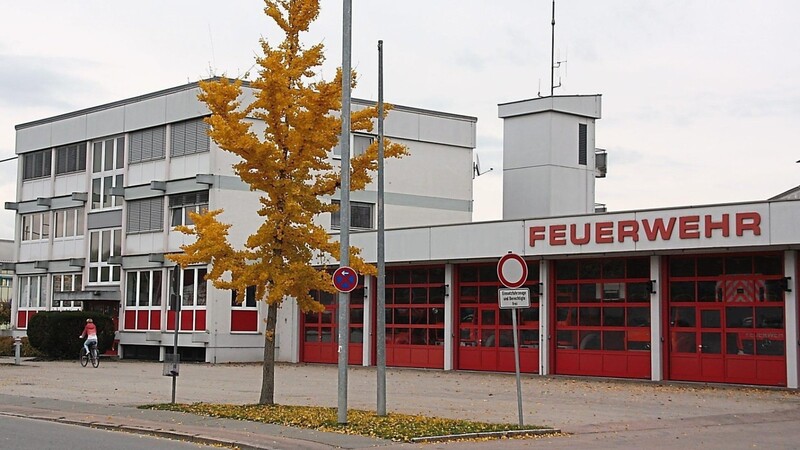 Der Dienstort der hauptamtlichen Feuerwehrkraft an der Further Straße.