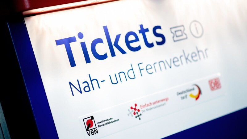 Das Deutschlandticket wird am Automaten und im Zug nicht erhältlich sein, nur digital.