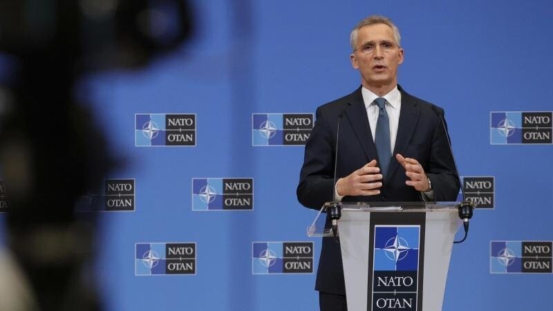 Jens Stoltenberg, Nato-Generalsekretär, hat sich am Donnerstag mit den Nato-Verteidigunsministern in Brüssel getroffen.