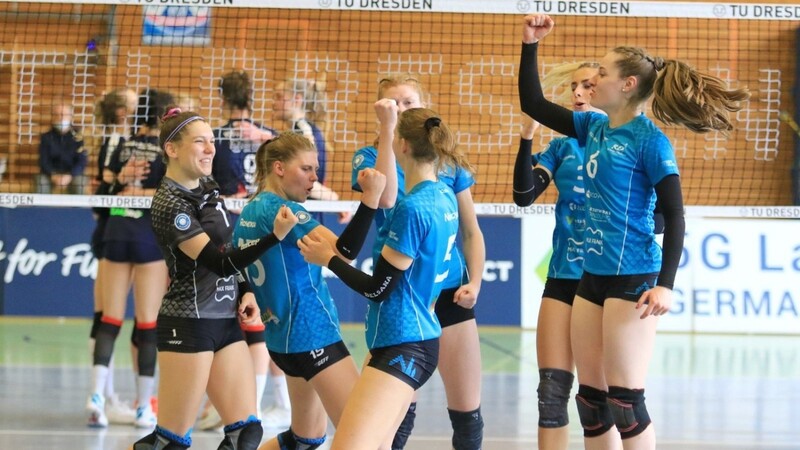 Trotz beherztem Kampf konnten die Volleyballerinnen des TV Dingolfing nur einen Punktgewinn in Sachsen bejubeln.