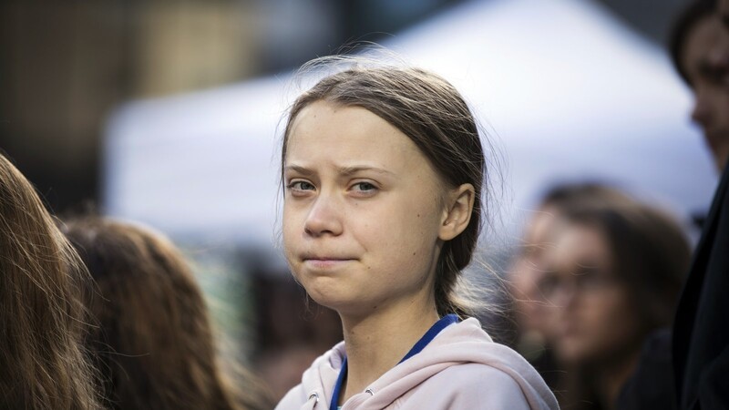 Die schwedische Klimaaktivistin Greta Thunberg erhält in Den Haag den Kinderfriedenspreis.