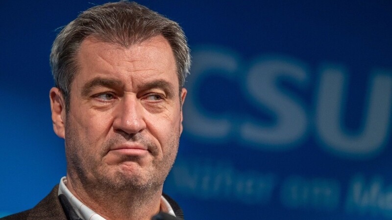 CSU-Chef Markus Söder will nicht mehr Kanzler werden. (Archiv)