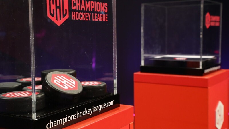 Die Auslosung zur Champions Hockey League findet am Mittwochabend um 18 Uhr statt.