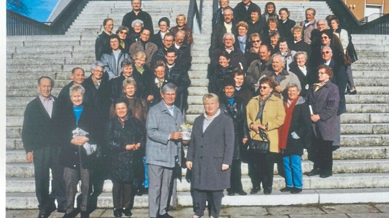 Die erste Fahrt nach Berlin ging auf eine Einladung der Bundestagsabgeordneten Bruni Irber zurück (vorne rechts).