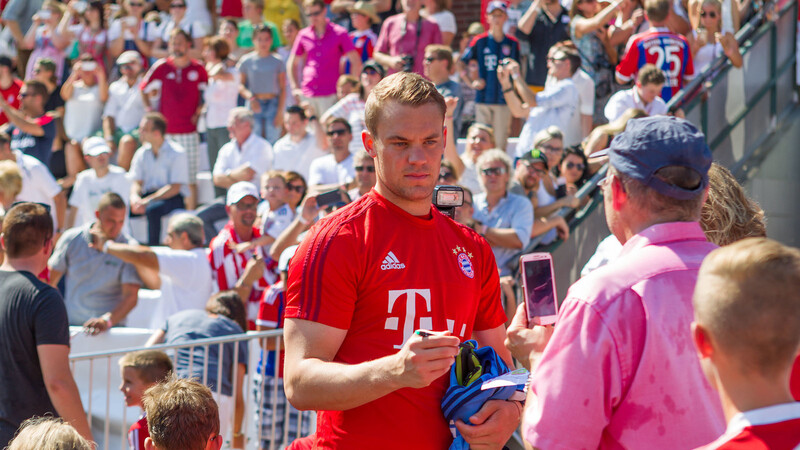 Der FC Bayern war am Sonntag zu Gast im Donau-Wald-Stadion in Deggendorf. (Foto: Harry Schindler)